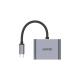 USB-C to HDMI 2.0 and VGA Adapter with MST Dual Monitor Unitek V11264